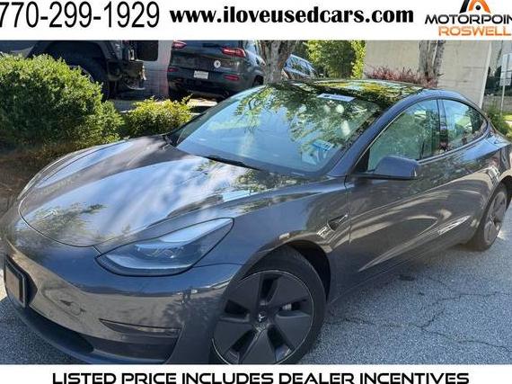 TESLA MODEL 3 2022 5YJ3E1EA3NF234759 image